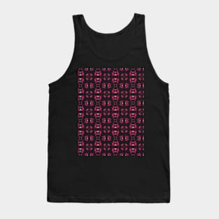 Rainbow  Crap Pattern Tank Top